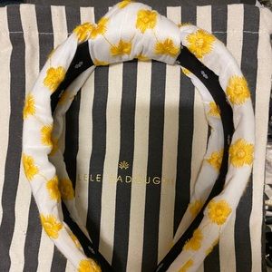 Lele Sadoughi headband with matching mask